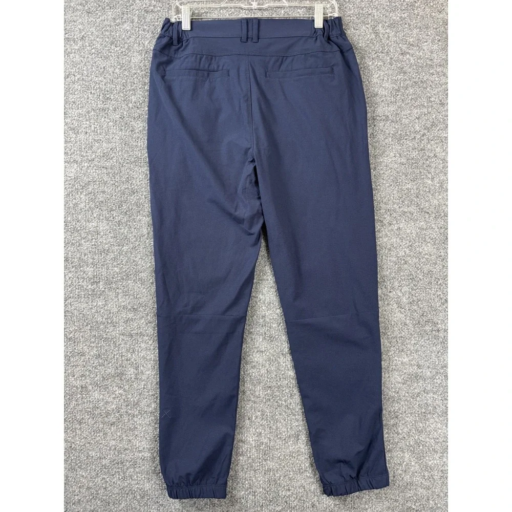 Cuts Pants Men Medium 30x27 Blue Jogger Casual Preppy Performance Tapered Golf